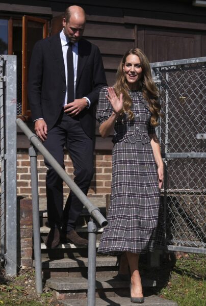 Kate Middleton i książę William.