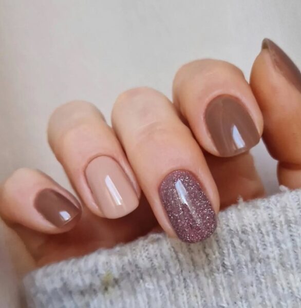 Czekoladowy manicure.