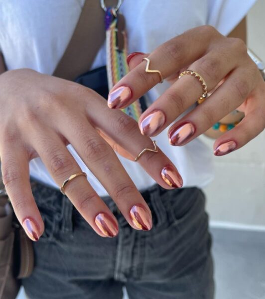 Terakota manicure.
