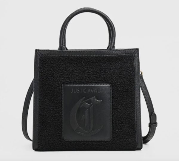 Czarna torebka Just Cavalli /fot. Zalando-lounge.pl