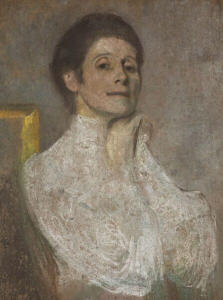 Olga Boznańska, Autoportret