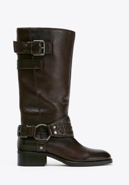 Biker boots.