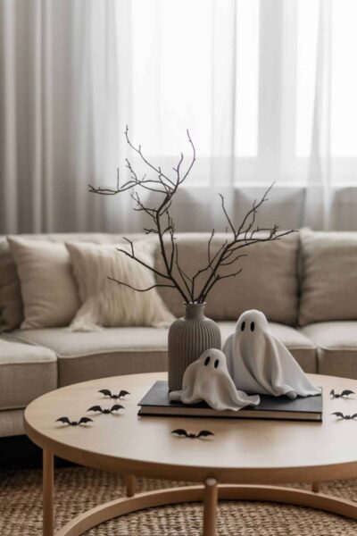 Halloweenowe dekoracje.