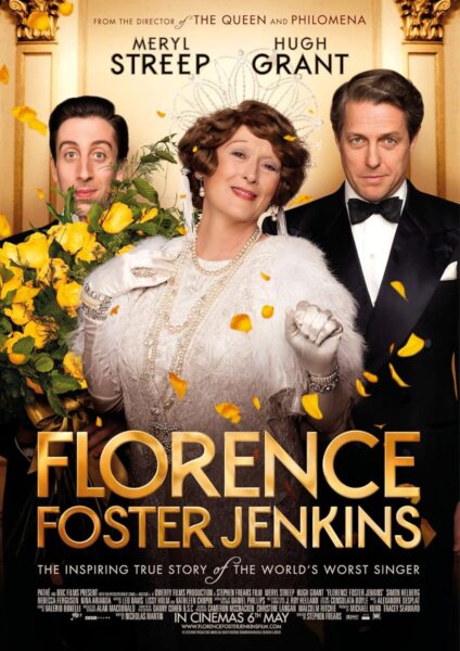 Plakat filmu „Florence Foster Jenkins” (2016).