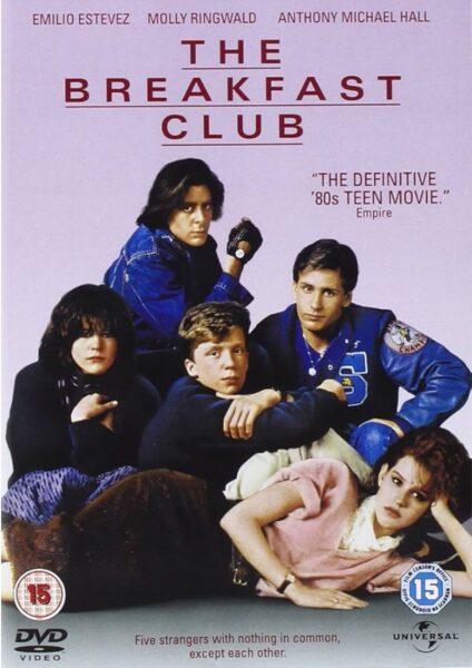 Plakat filmu The Breakfast Club (1985).