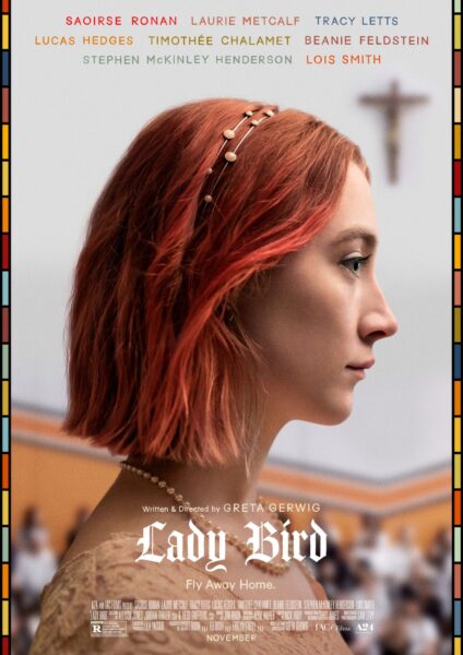 Plakat filmu Lady Bird (2017).