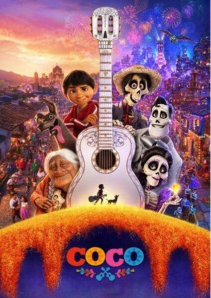 Plakat filmu Coco (2017).
