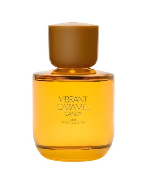 Perfumy damskie Zara Vibrant Caramel Candy. Zdjęcie produktowe.