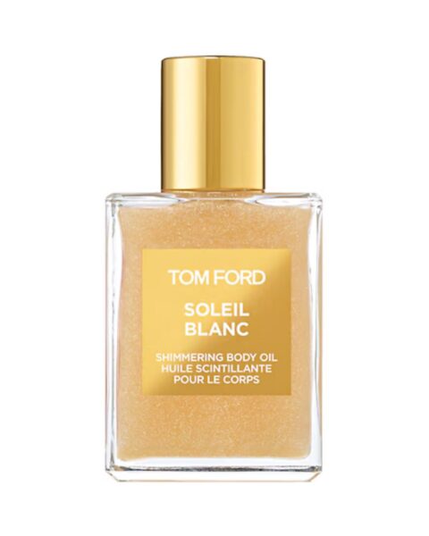 Tom Ford – Soleil Blanc Shimmering Body Oil. Zdjęcie produktowe.