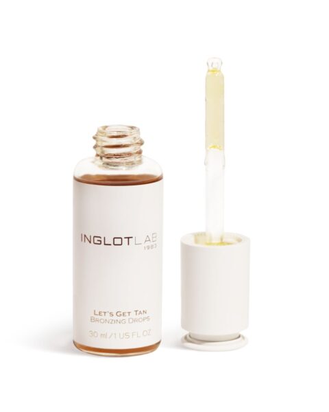 Kropelki brązujące Let's Get Tan INGLOT LAB. Zdjęcie produktowe.