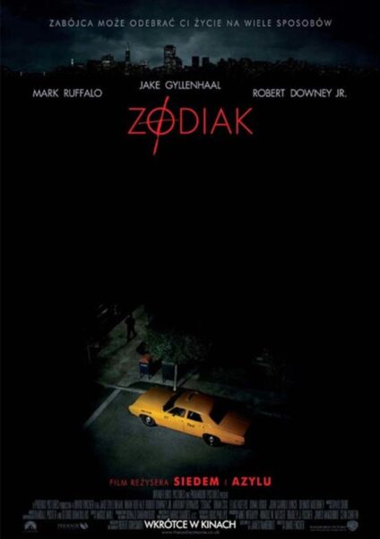 Plakat filmu Zodiak (2007).