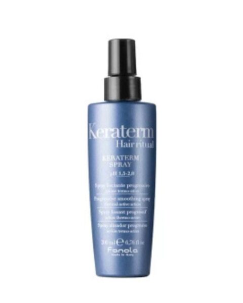 Termoochronny spray do włosów z keratyną Fanola Keraterm Hair Ritual. Zdjęcie produktowe.