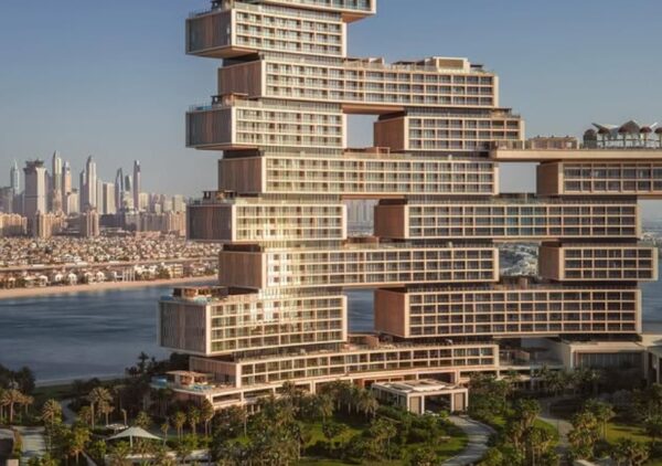 Nowoczesny hotel w Dubaju. 