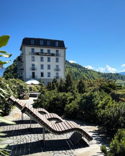 Hotel w Szwajcarii. 