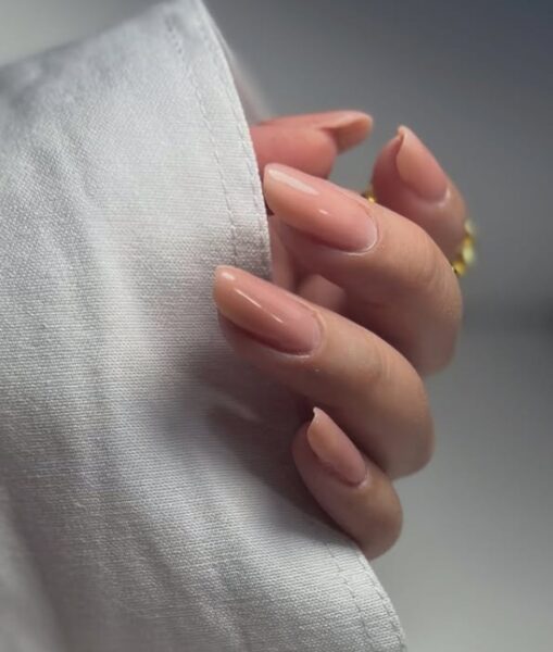 Angel manicure.