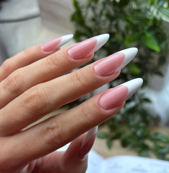 Angel manicure.