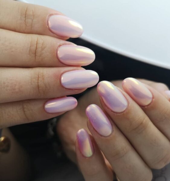 Angel manicure.