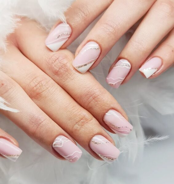 Angel manicure.