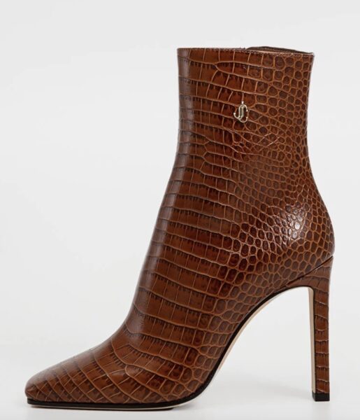 Brązowe botki Minori - Jimmy Choo /Zalando-lounge.pl