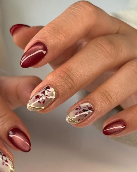 Paznokcie na&nbsp;rok Ognistego Konia – energetyczny manicure inspirowany chińskim Nowym Rokiem 2026