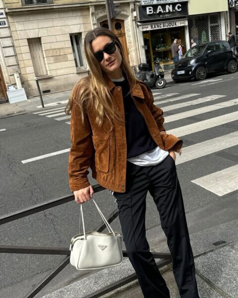 Jak nosić zamsz wiosną 2026, żeby wyglądał drogo, a nie staroświecko? Stylizacje, kolory i proporcje