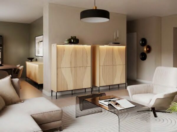 Jak stylizować meble z teksturą, czyli komoda ryflowana w roli głównej?