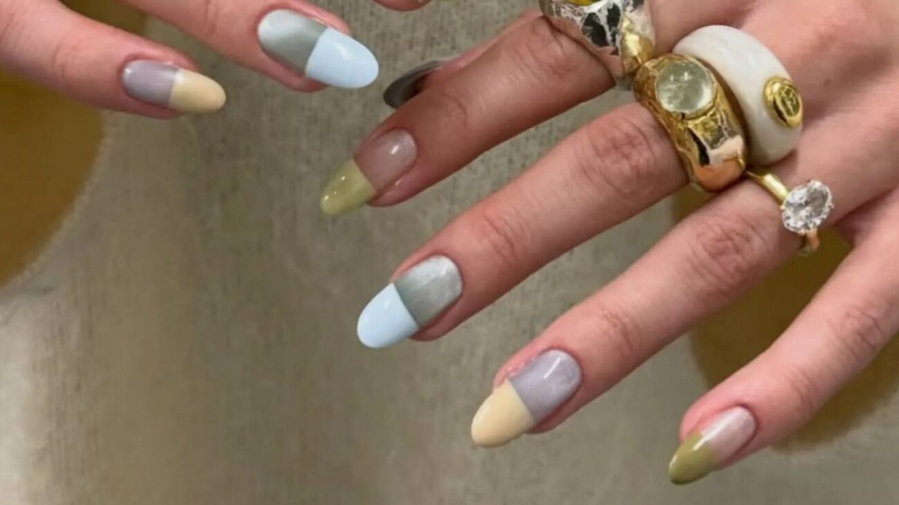 Nie jest klasyczny, ale wygląda szykownie. Ten manicure jest hitem końcówki lata 2026